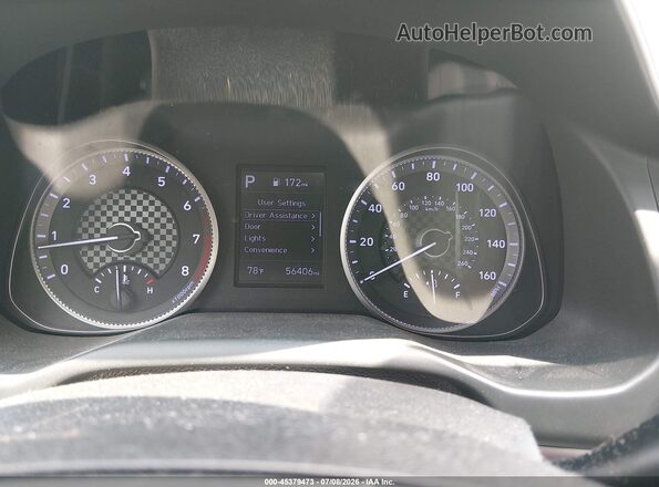 5NPD74LF3LH616349 2020 HYUNDAI ELANTRA Blue 