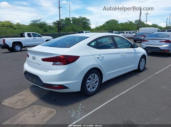 5NPD74LF3LH616514 2020 HYUNDAI ELANTRA White Trasero derecho