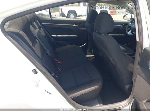 5NPD74LF3LH616514 2020 HYUNDAI ELANTRA White Vista de la etiqueta del VIN