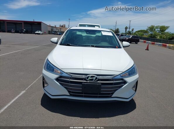 5NPD74LF3LH616514 2020 HYUNDAI ELANTRA White Vista interior de 360 grados