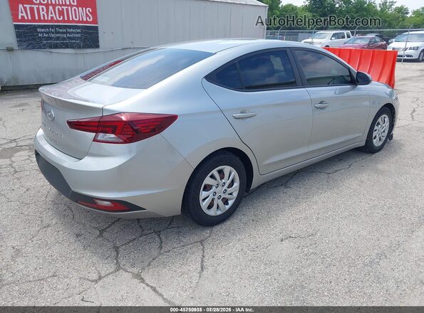 5NPD74LF3LH618103 2020 HYUNDAI ELANTRA Silver Tył prawy