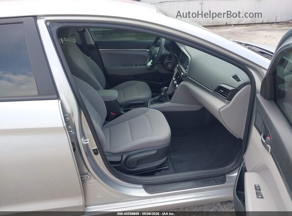 5NPD74LF3LH618103 2020 HYUNDAI ELANTRA Silver Widok wnętrza z przodu