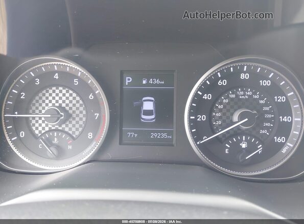 5NPD74LF3LH618103 2020 HYUNDAI ELANTRA Silver Widok tylnych siedzeń