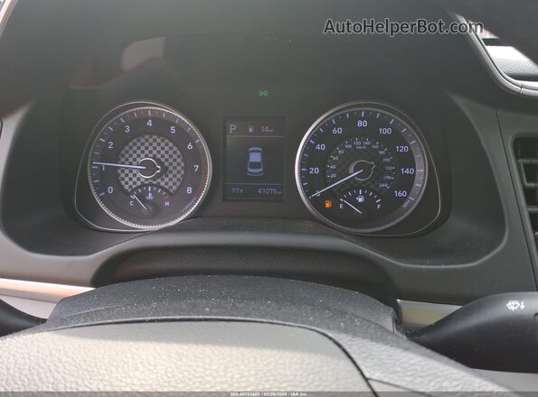 5NPD74LF3LH618165 2020 HYUNDAI ELANTRA Blue Vista de los asientos traseros