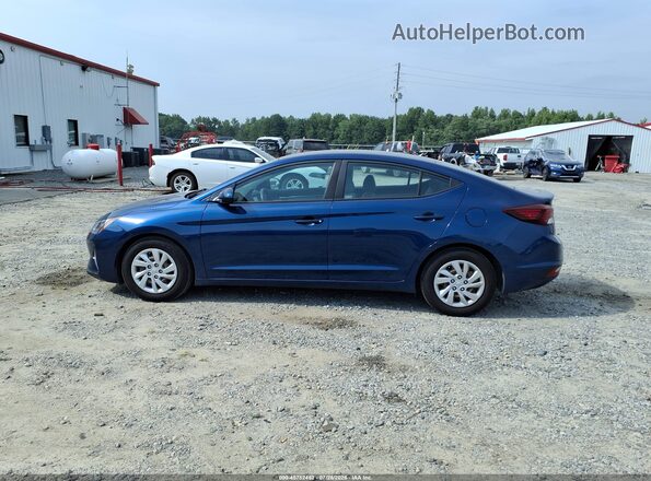 5NPD74LF3LH618165 2020 HYUNDAI ELANTRA Blue Vista interior de 360 grados