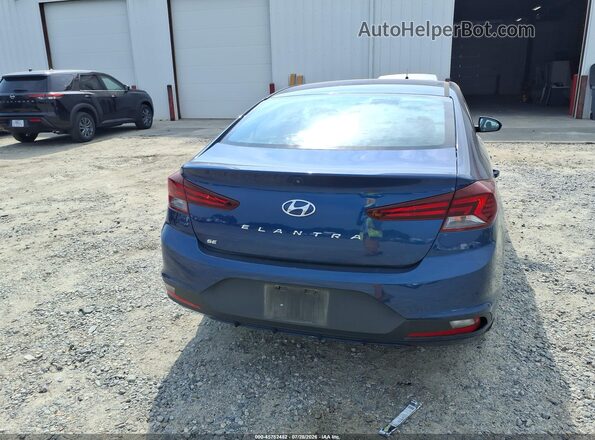 5NPD74LF3LH618165 2020 HYUNDAI ELANTRA Blue 