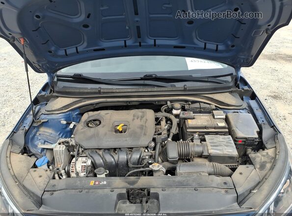 5NPD74LF3LH618165 2020 HYUNDAI ELANTRA Blue Vista trasera