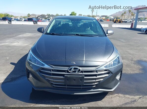 5NPD74LF3LH621082 2020 HYUNDAI ELANTRA Gray წინა ხედი