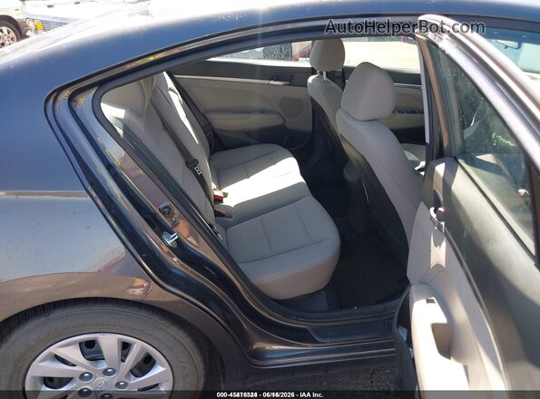 5NPD74LF3LH621082 2020 HYUNDAI ELANTRA Gray VIN კოდის სტიკერის ხედი