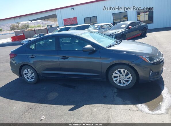 5NPD74LF3LH621082 2020 HYUNDAI ELANTRA Gray 