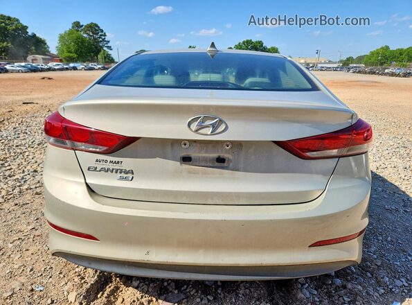 5NPD74LF4HH103358 2017 HYUNDAI ELANTRA Silver Вид ззаду