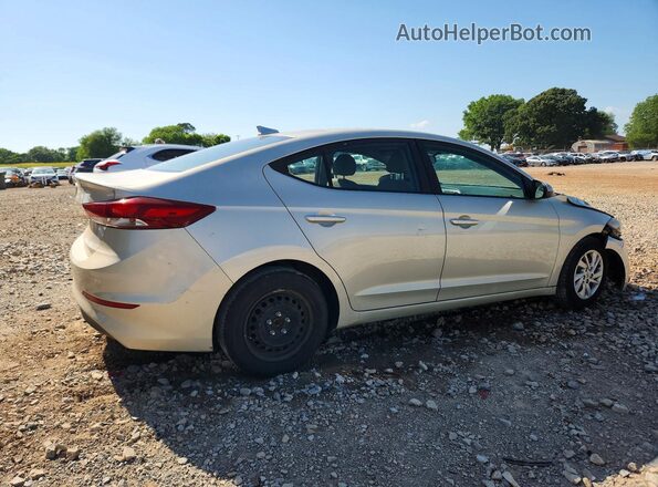 5NPD74LF4HH103358 2017 HYUNDAI ELANTRA Silver Задня права чверть