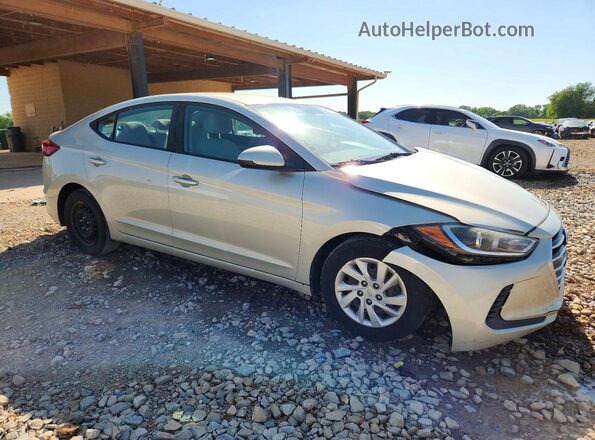 5NPD74LF4HH103358 2017 HYUNDAI ELANTRA Silver Передня права чверть