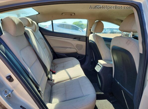 5NPD74LF4HH103358 2017 HYUNDAI ELANTRA Silver Вид задніх сидінь
