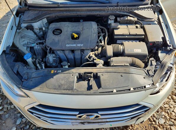 5NPD74LF4HH103358 2017 HYUNDAI ELANTRA Silver Вид задньої частини салону