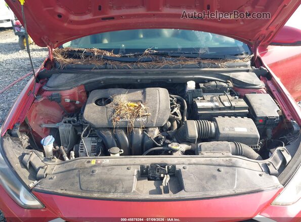 5NPD74LF4HH121195 2017 HYUNDAI ELANTRA Темно-бордовый Вид сзади