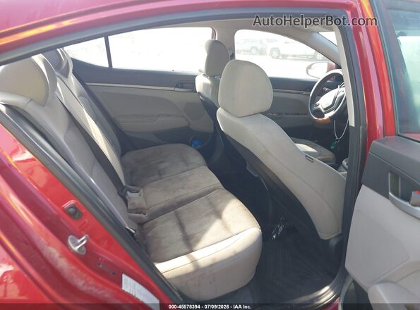 5NPD74LF4HH121195 2017 HYUNDAI ELANTRA Темно-бордовый Вид наклейки с VIN-кодом
