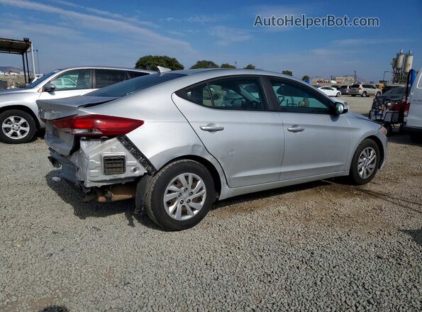 5NPD74LF4HH137249 2017 HYUNDAI ELANTRA Silver Задня права чверть