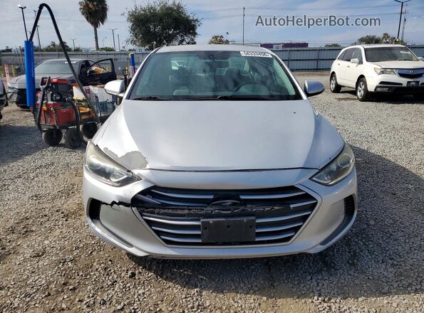 5NPD74LF4HH137249 2017 HYUNDAI ELANTRA Silver Вид спереду