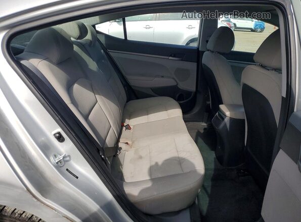 5NPD74LF4HH137249 2017 HYUNDAI ELANTRA Silver Вид задніх сидінь