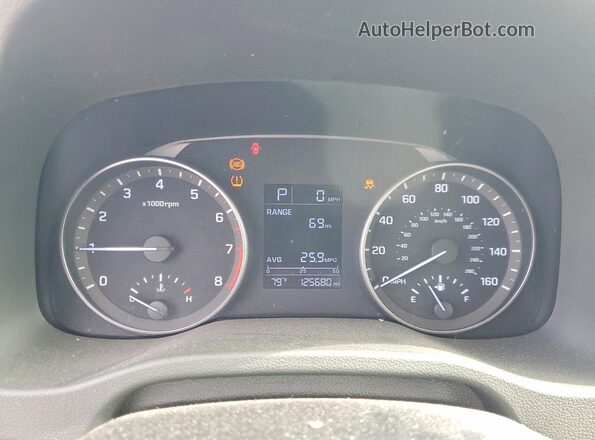 5NPD74LF4HH137249 2017 HYUNDAI ELANTRA Silver Вид щитка приладів