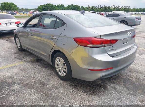 5NPD74LF4HH144945 2017 HYUNDAI ELANTRA Silver უკანა მარცხენა
