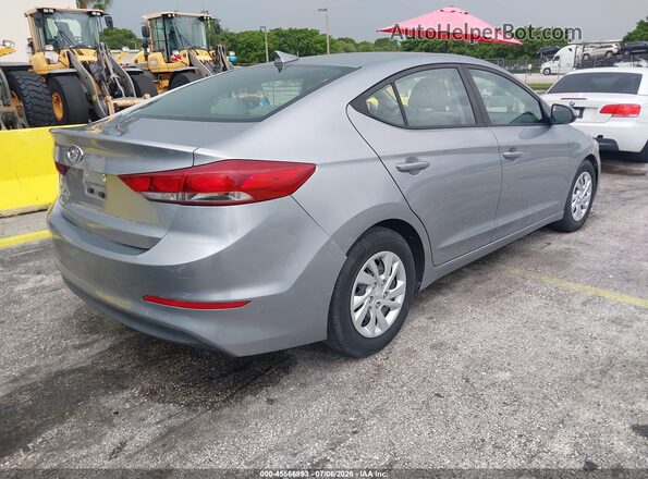 5NPD74LF4HH144945 2017 HYUNDAI ELANTRA Silver უკანა მარჯვენა