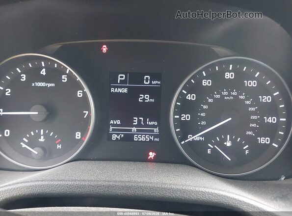 5NPD74LF4HH144945 2017 HYUNDAI ELANTRA Silver უკანა სავარძლების ხედი