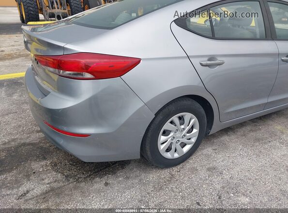 5NPD74LF4HH144945 2017 HYUNDAI ELANTRA Silver წინა ხედი