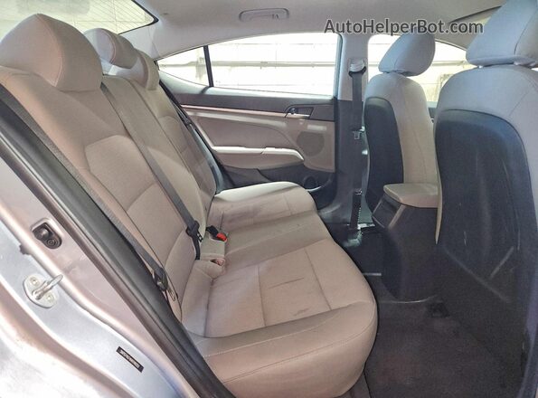 5NPD74LF4HH146551 2017 HYUNDAI ELANTRA Silver Vista de los asientos traseros