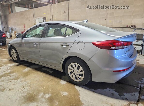 5NPD74LF4HH146551 2017 HYUNDAI ELANTRA Silver Trasero izquierdo