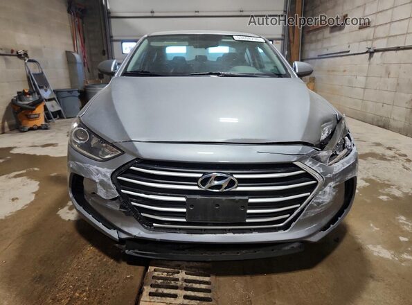 5NPD74LF4HH146551 2017 HYUNDAI ELANTRA Silver Vista frontal