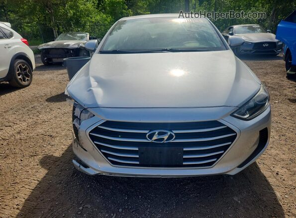 5NPD74LF4HH158828 2017 HYUNDAI ELANTRA Silver Widok z przodu