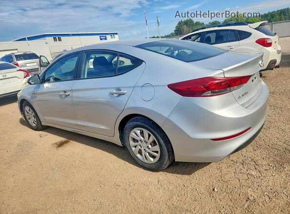 5NPD74LF4HH158828 2017 HYUNDAI ELANTRA Silver Tył lewy