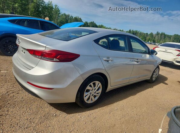 5NPD74LF4HH158828 2017 HYUNDAI ELANTRA Silver Tył prawy