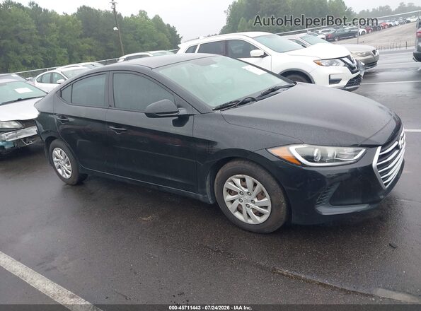 5NPD74LF4HH176097 2017 HYUNDAI ELANTRA Black Vista interior de 360 grados