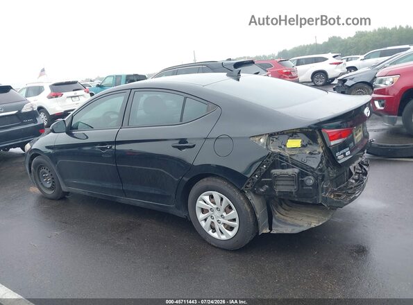 5NPD74LF4HH176097 2017 HYUNDAI ELANTRA Черный 