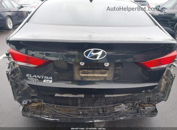 5NPD74LF4HH176097 2017 HYUNDAI ELANTRA Black 
