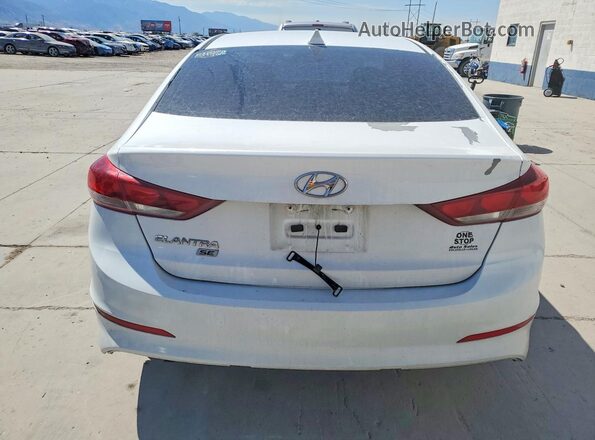 5NPD74LF4HH204304 2017 HYUNDAI ELANTRA White Rear view