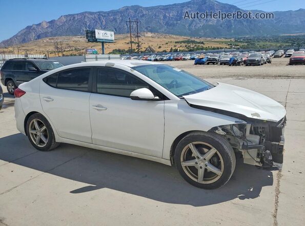 5NPD74LF4HH204304 2017 HYUNDAI ELANTRA White Front right
