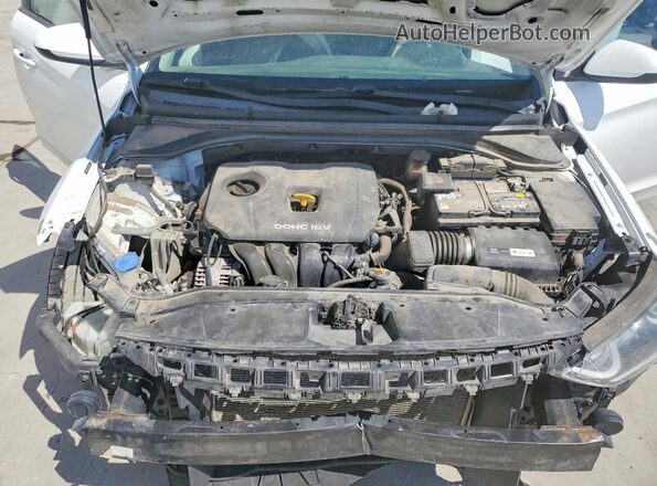 5NPD74LF4HH204304 2017 HYUNDAI ELANTRA White Rear interior view
