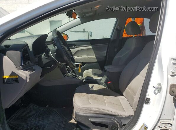 5NPD74LF4HH204304 2017 HYUNDAI ELANTRA White Front interior view