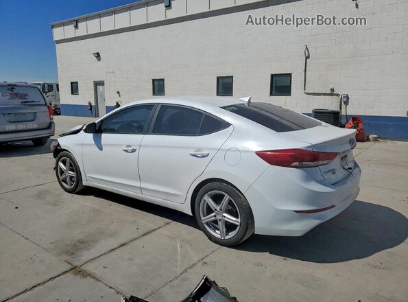 5NPD74LF4HH204304 2017 HYUNDAI ELANTRA White Rear left