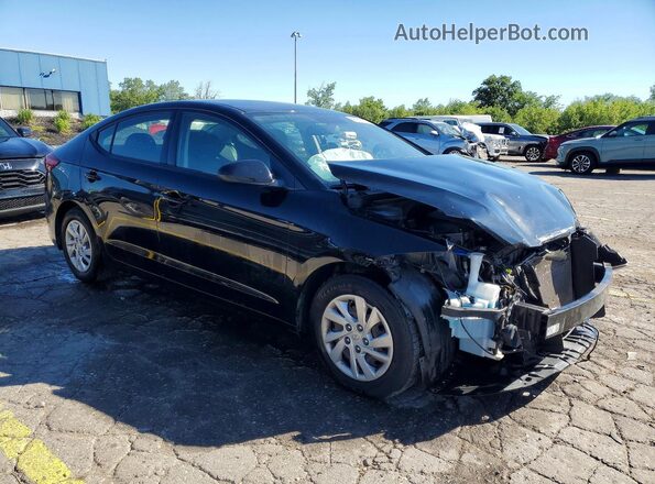 5NPD74LF4JH233744 2018 HYUNDAI ELANTRA Black Передня права чверть