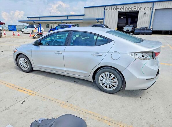 5NPD74LF4JH280868 2018 HYUNDAI ELANTRA Silver Задня ліва чверть