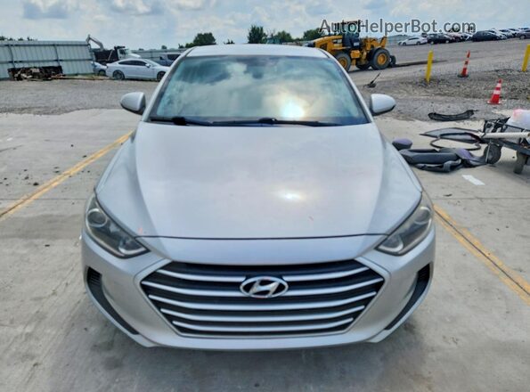 5NPD74LF4JH280868 2018 HYUNDAI ELANTRA Silver Вид спереду