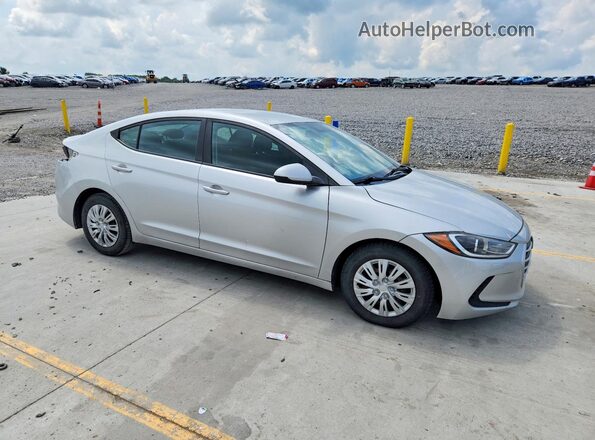5NPD74LF4JH280868 2018 HYUNDAI ELANTRA Silver Передня права чверть