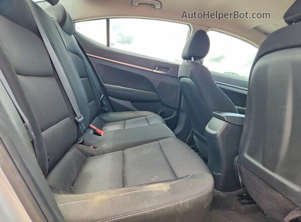 5NPD74LF4JH280868 2018 HYUNDAI ELANTRA Silver Вид задніх сидінь