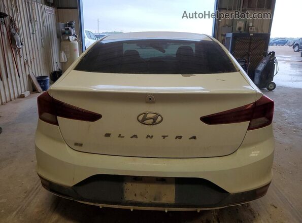 5NPD74LF4KH415901 2019 HYUNDAI ELANTRA Белый Вид сзади
