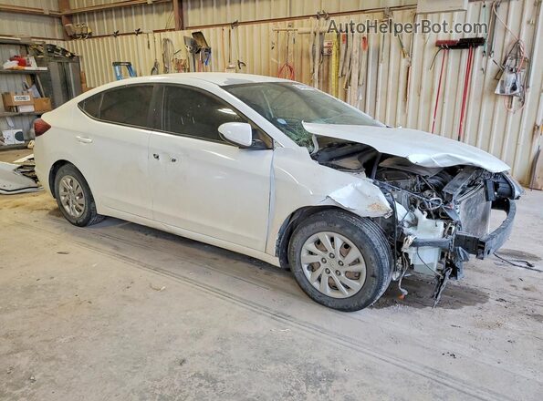 5NPD74LF4KH415901 2019 HYUNDAI ELANTRA Белый Передняя правая четверть